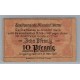 ALEMANIA 1921 BILLETE LOCAL RARO !!!